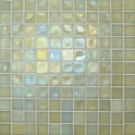 Studio E Edgewater Dune 1 in. x 1 in. 11 3/4 in. x 11 3/4 in. Glass Floor & Wall Mosaic Tile-DISCONTINUED