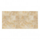 Daltile Continental Slate Persian Gold 12 in. x 24 in. x 6mm Porcelain Mosaic Floor and Wall Tile (22 sq. ft./case)-DISCONTINUED