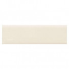 Daltile Modern Dimensions 2-1/8 in. x 8-1/2 in. Biscuit Ceramic Bullnose Wall Tile-DISCONTINUED