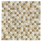 Jeffrey Court Nevada Sand 12 in. x 12 in. x 8 mm Glass Marble Mosaic Wall Tile