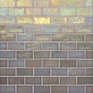 Studio E Edgewater Dune 1 in. x 2 in. 10-5/8 in. x 10-5/8 in. Glass Floor & Wall Mosaic Tile-DISCONTINUED