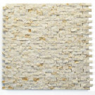 Solistone Modern Still Life 12 in. x 12 in. x 9.5mm Marble Natural Stone Mesh-Mounted Mosaic Wall Tile (10 sq. ft./ case)