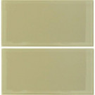 Epoch Architectural Surfaces Desertz Sahara-1424 Glass Subway Tile - 6 in. x 12 in. Tile Sample-DISCONTINUED