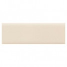 Daltile Semi-Gloss Almond 2 in. x 6 in. Ceramic Bullnose Wall Tile