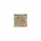 Daltile Salerno Smoky Topaz 3 in. x 3 in. Glass Insert Wall Tile-DISCONTINUED
