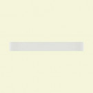 Daltile Glass Reflections 1 in. x 6 in. White Ice Glass Wall Tile-DISCONTINUED