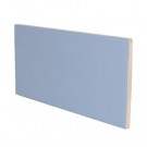 U.S. Ceramic Tile Color Collection Bright Dusk 3 in. x 6 in. Ceramic Surface Bullnose Wall Tile-DISCONTINUED