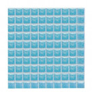 Daltile Sonterra Glass Acapulco Blue Iridescent 12 in. x 12 in. x 6mm Glass Mosaic Wall Tile (10 sq. ft. / case)-DISCONTINUED
